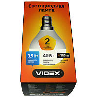 Лампочка светодиодная Videx G45е 3,5W E14 3000K (VL-G45е-35143)
