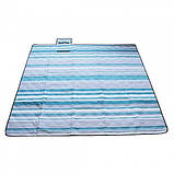 Килимок для пікніка та пляжу TE-202 Ultra 200х200 см (покривало, килимок-сумка, плед), фото 4