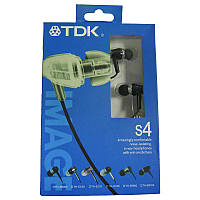 Наушники (Китай) TDK S4 metal black вакуумные, Акция