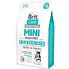 Brit Care Grain Free Mini Light & Sterilised Беззерновой для стерилізованих собак кролик/лосось 7кг, фото 2
