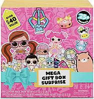 Мега подарочная коробка ЛОЛ прически 25+ сюрпризов LOL Surprise Hairvibes Mega Gift Box Surprise