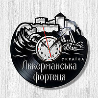 Аккерманская крепость часы Часы Замки Украины Виниловые часы Украинский сувенир Часы настенные 30 см