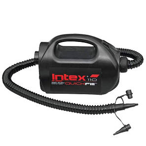 Насос електричний Quick-Fill Intex 68609, 220V, 12V чорний, фото 1