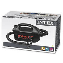 Насос електричний Quick-Fill Intex 68609, 220V, 12V чорний, фото 4