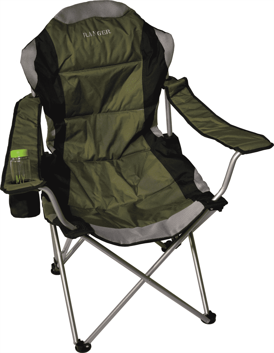 Крісло складне Ranger FC 750-052 Green RA 2221 з підсклянником, зелений