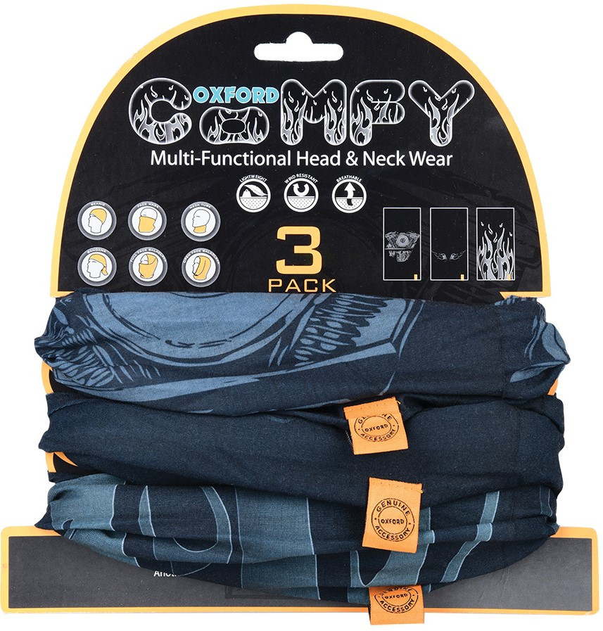 Набір баффів Oxford Comfy HD Graphics, 3шт