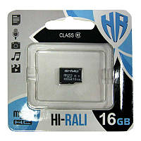 Карта памяти micro-SDHC16Gb Hi-Rali Class10 no box