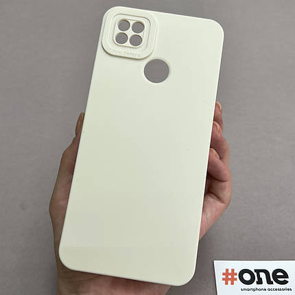 Чохол для Xiaomi Redmi 9C силіконовий із закритою камерою чохол на телефон сяомі редмі 9с молочний W7N, фото 1