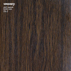 Лист ПВХ 1300х3000мм кольоровий Темний дуб 1,5мм Матова, 1.3, 1500