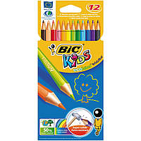 Олівці кольорові BIC Evolution 12 кольорів