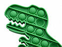 Іграшка-антистрес Pop-it QL040068 зелений динозавр, фото 5