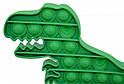 Іграшка-антистрес Pop-it QL040068 зелений динозавр, фото 6