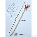Набір ручок гелевих 0.5 мм BP5002 Space (6 шт), фото 3