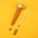 Набір ручок масляних 0.7 мм BP5028 Squishy Monkey (2шт), фото 4