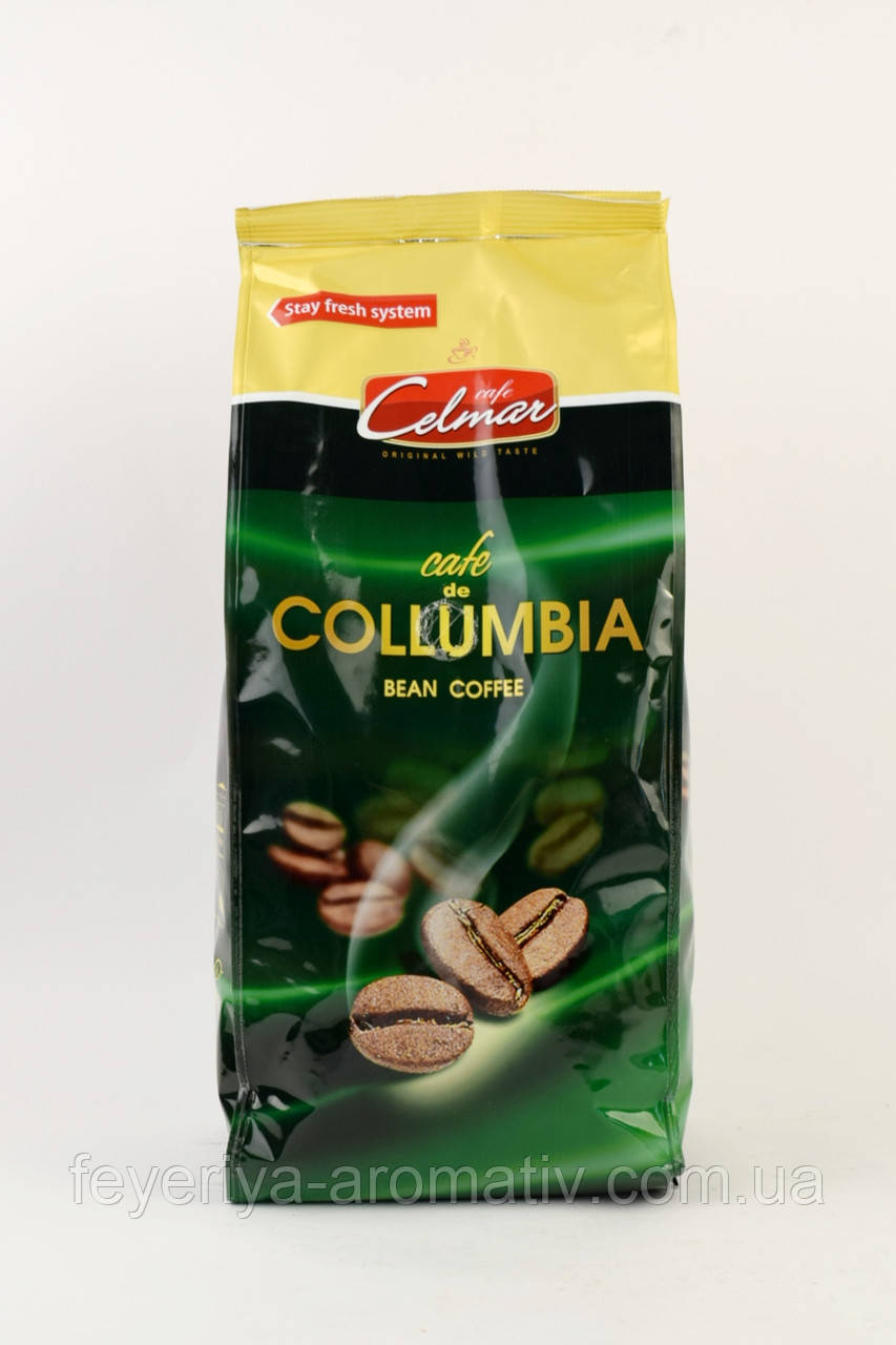 Кава в зернах Celmar cafe de Collumbia 1 кг (Польща)
