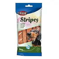 Лакомства для собак Trixie 3156 Stripes Light с домашней птицей 100 г