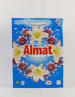 Стиральный порошок для белого Almat White Lily and Blue Lotos 40 циклов стирки 2,6 кг Германия