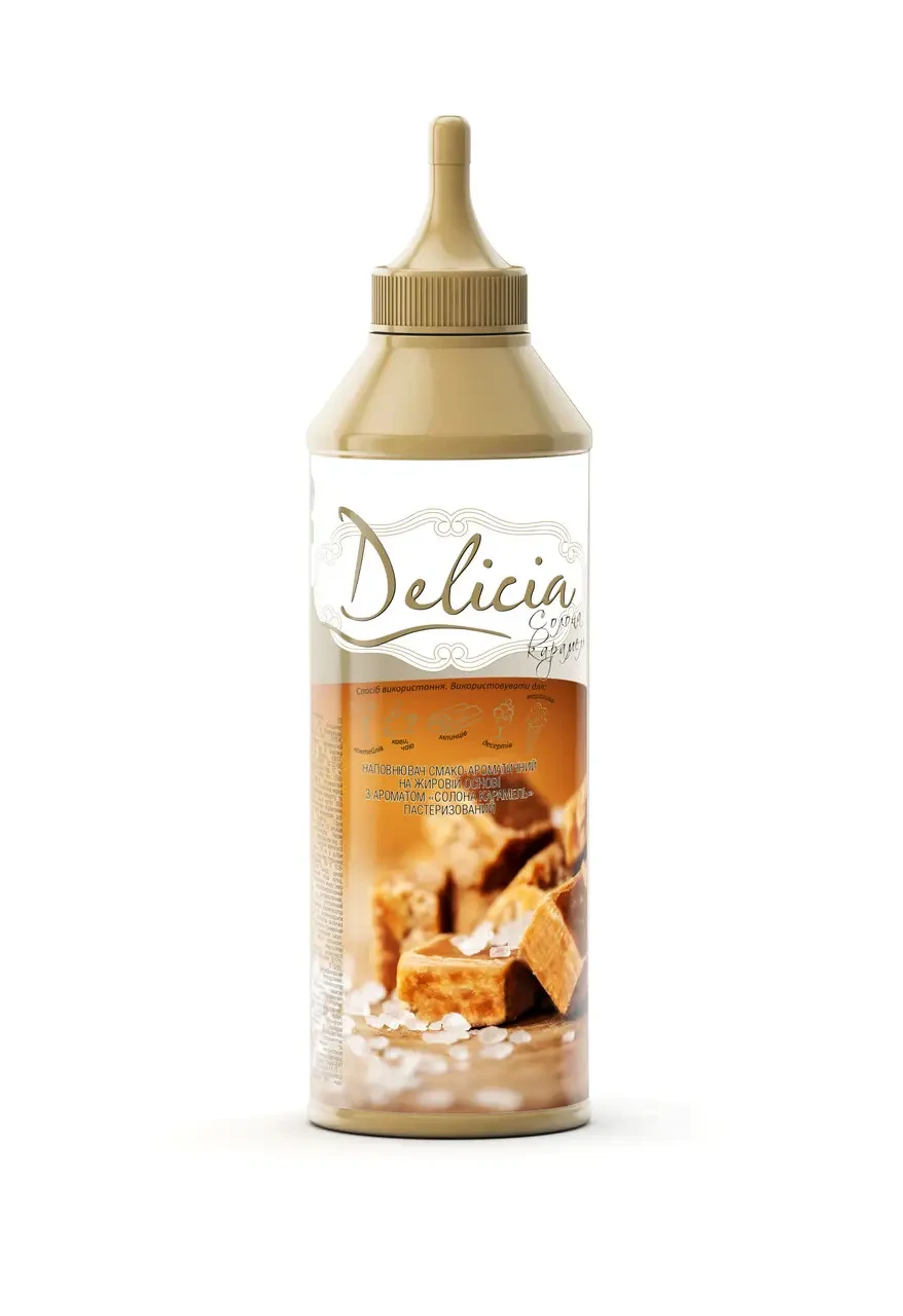 Топпінг Солона Карамель Delicia 600 г