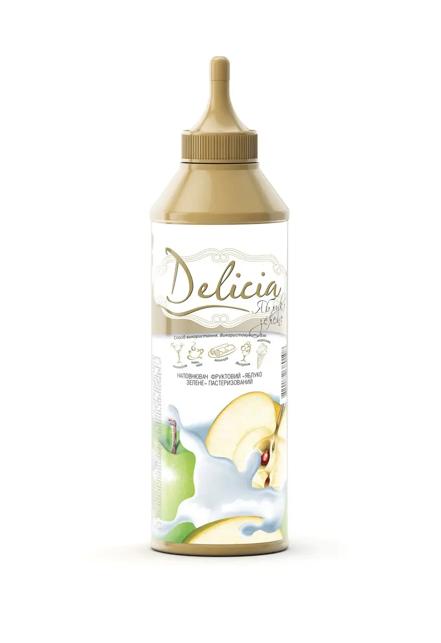 Топпінг Яблуко Зелене Delicia 600 г