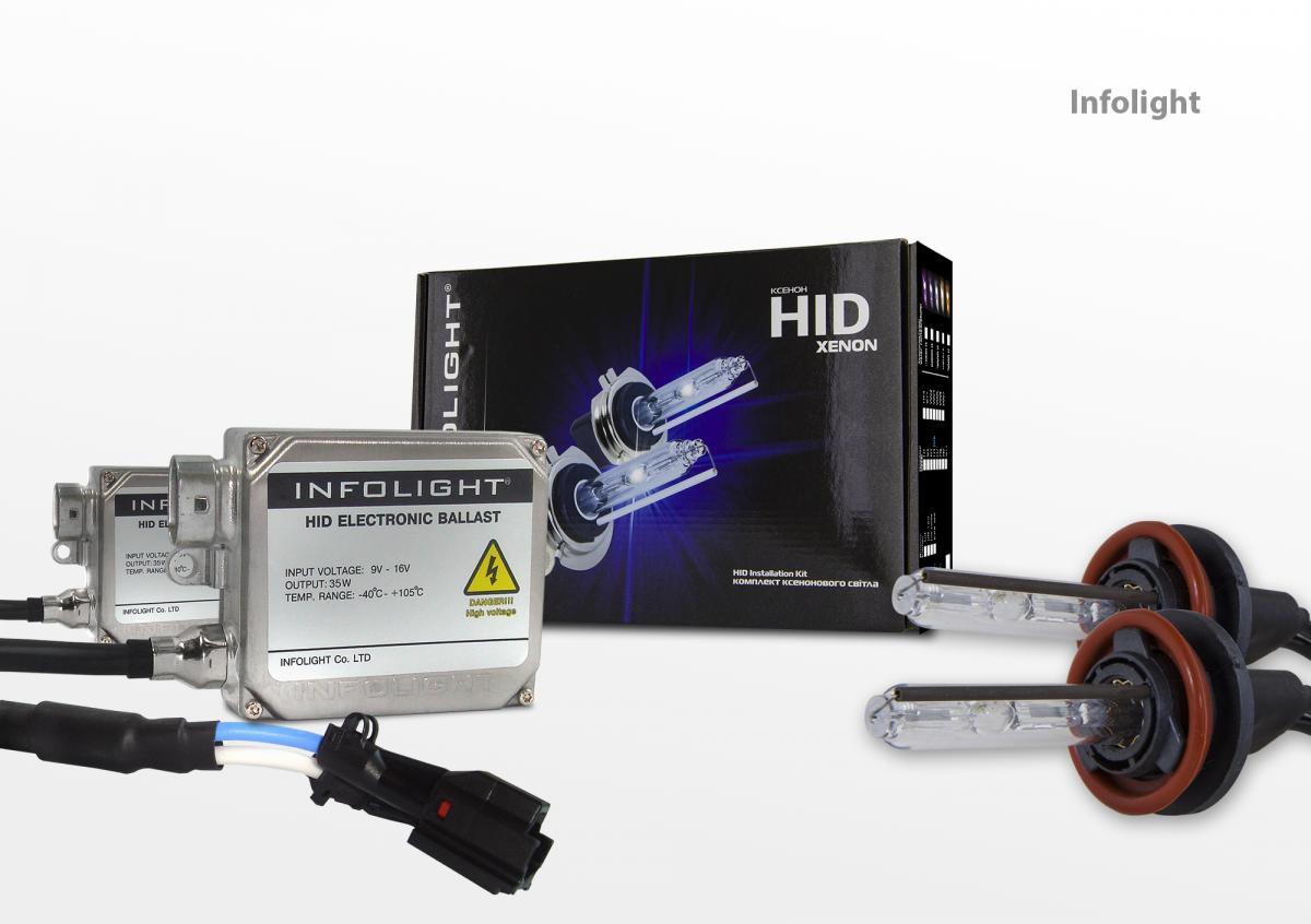 Комплект ксенону HB3 (9005) 6000 K Infolight