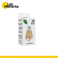 ECOLAMP LED ЛАМПА FILAMENT ST64 6W E27 2500K 600lm