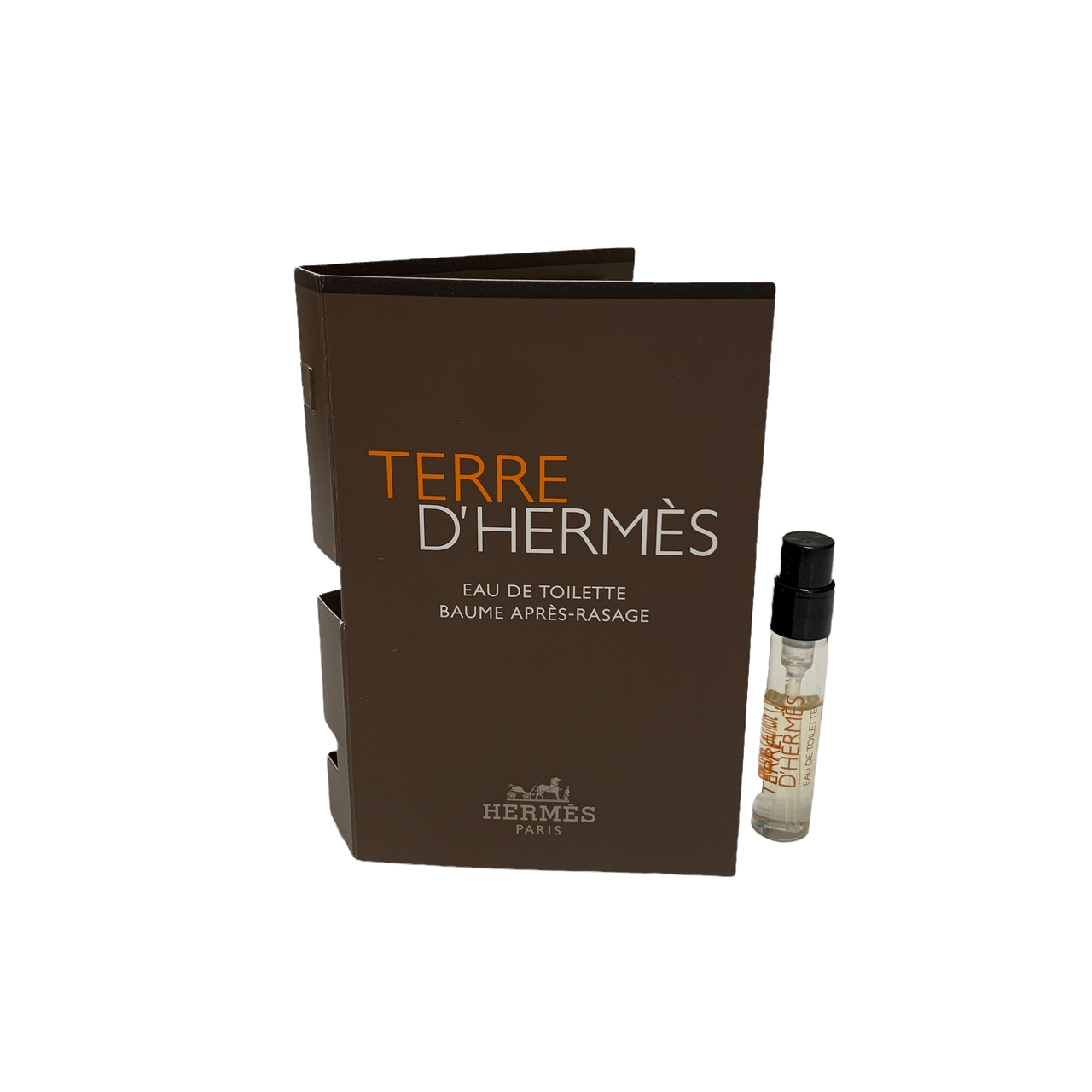 Набір пробників парфуми Hermes Terre d'Hermes 2 мл + бальзам після гоління 3 мл, пряний деревний аромат, фото 1
