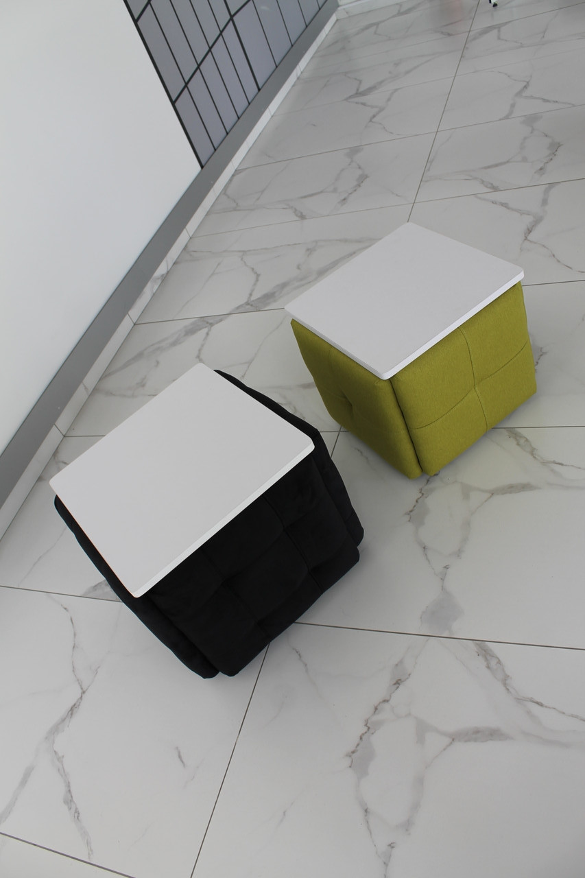 Пуфік трансформер Януарій 5в1 - 4 стільця та 1 журнальний столик, фото 1