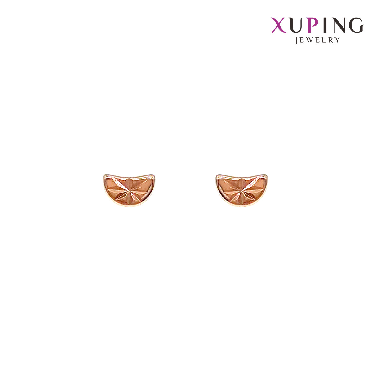 Сережки Xuping гвоздики, розмір 3х5 мм, вага 1 г, позолота 18K, ХР00759 (1)