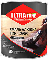 Эмаль алкидная ULTRA Tone ПФ-266 для пола 0.9 кг Красно-коричневая