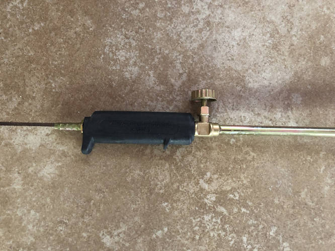 Горелка газовоздушная ,инжекторная,бытовая,кровельная на газообразном ...