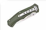 Ніж тактичний армійський складаний з кліпсою, фото 3