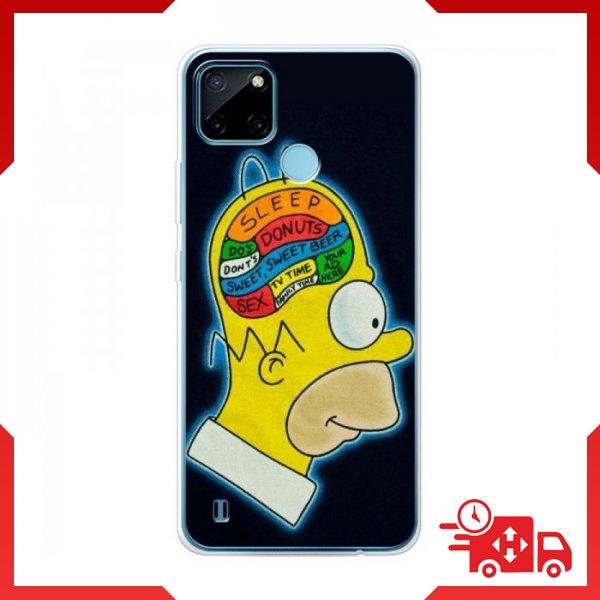 Чохол Мозок Гомера для RealMe Realme C21Y / C25Y / Чохол Мозок Гомера для RealMe Realme C21Y / C25Y / Чохол Мозок Гомера для
