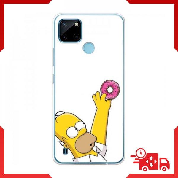 Чохол Гомер з пончиком для RealMe Realme C21Y / C25Y / Чохол Гомер з пончиком для RealMe Realme C21Y / C25Y / Чохол Гомера з