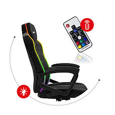 Fotel Gamingowy Huzaro Force 2.5 RGB Carbon Mesh, фото 3
