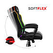 Fotel Gamingowy Huzaro Force 2.5 RGB Carbon Mesh, фото 7