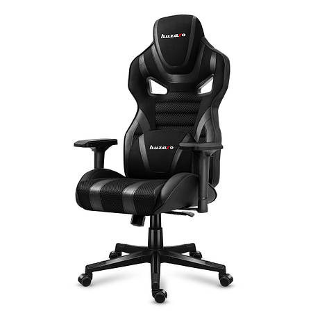 Fotel Gamingowy HUZARO FORCE 7.5 Black Mesh, фото 1