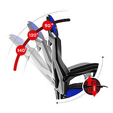 Fotel Gamingowy HUZARO COMBAT 3.0 Blue, фото 6