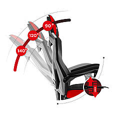 Fotel Gamingowy HUZARO COMBAT 3.0 Red, фото 6