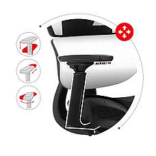 Fotel Gamingowy Huzaro Combat 8.0 White, фото 6