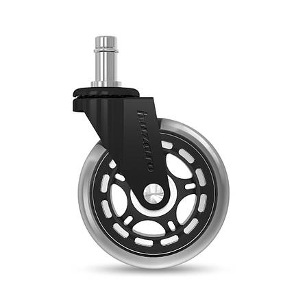 Kółka do fotela Casters 2.0 Black, фото 1