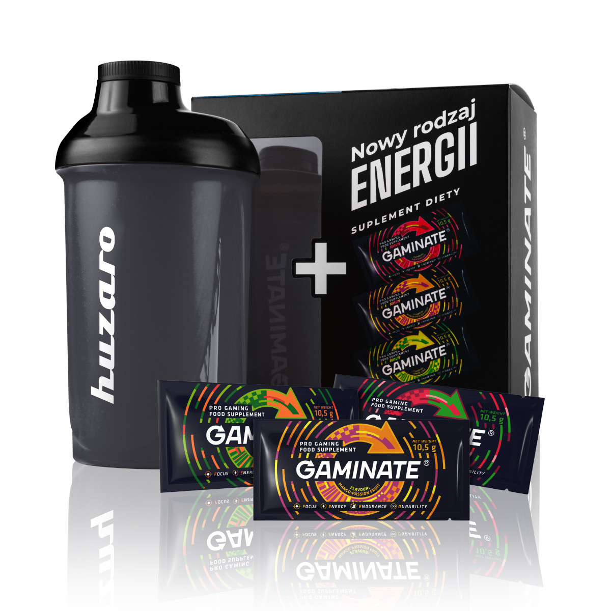 Zestaw prezentowy Huzaro Shaker & Gaminate