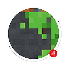 Podkładka gamingowa Huzaro Pixel 3.0 XL, фото 2
