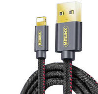 Кабель micro USB Remax Cowboy RC-096m, 1.2m black