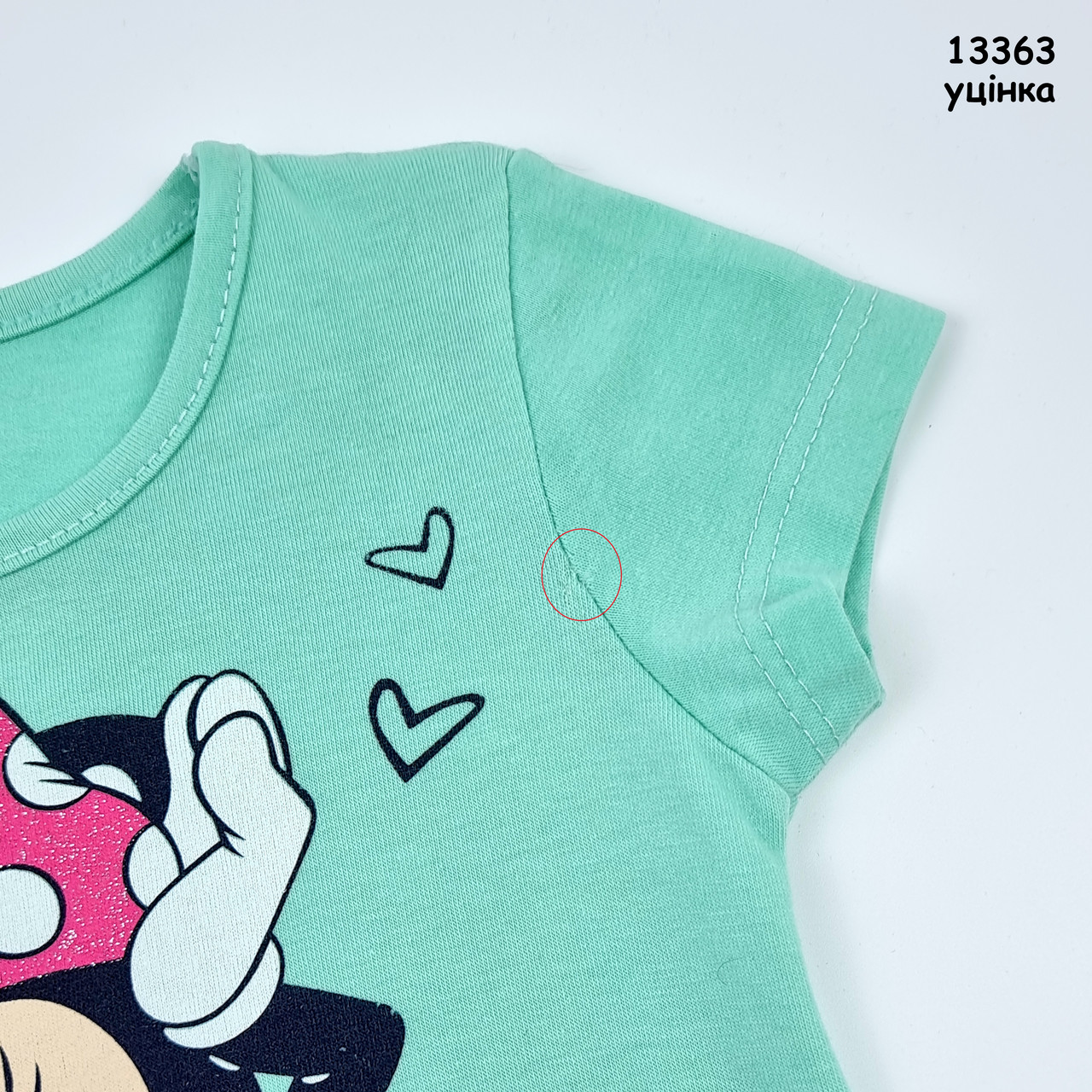 Летний костюм Minnie Mouse для девочки. Маломерит. 98 см - фото 3 - id-p1643820744