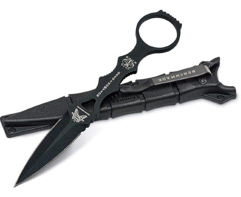 Нож Benchmade socp Dagger черный, фото 1
