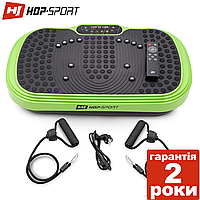 Виброплатформа Hop-Sport HS-040VS Cube салатовый До 120 кг. Гарантия 24 мес. Германия