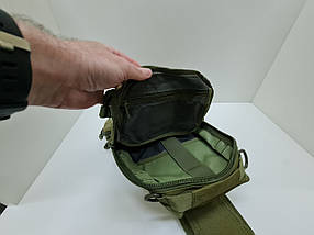 Сумка-органайзер, олива, фото 2