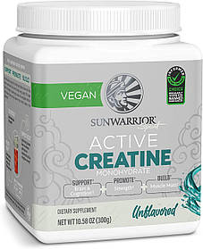 Sunwarrior, Sport, Active Creatine Monohydrate, Unflavored, 10.58 oz (300 g) USA
