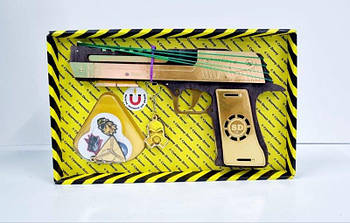 Гумкостріл збірна модель "DESERT EAGLE" BLACK BOX DE-B-B