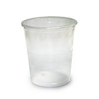 Пластиковые стаканчики 100 мл 100 шт прозрачные
